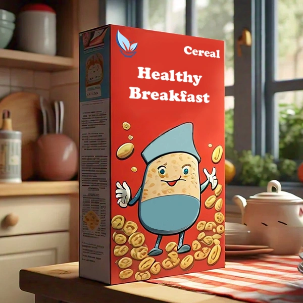 Custom Colorful Cereal Packaging Boxes