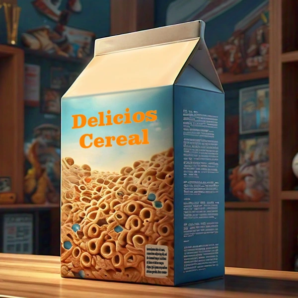 Custom Gable Cereal Boxes