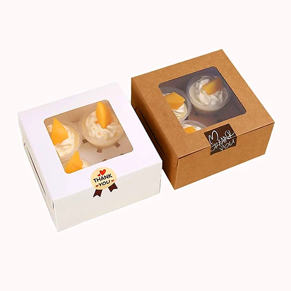 Custom Printed Bakery Kraft Packaging Boxes