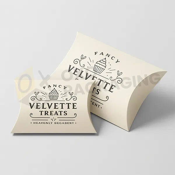 Custom Printed Fancy Paper Pillow Boxes