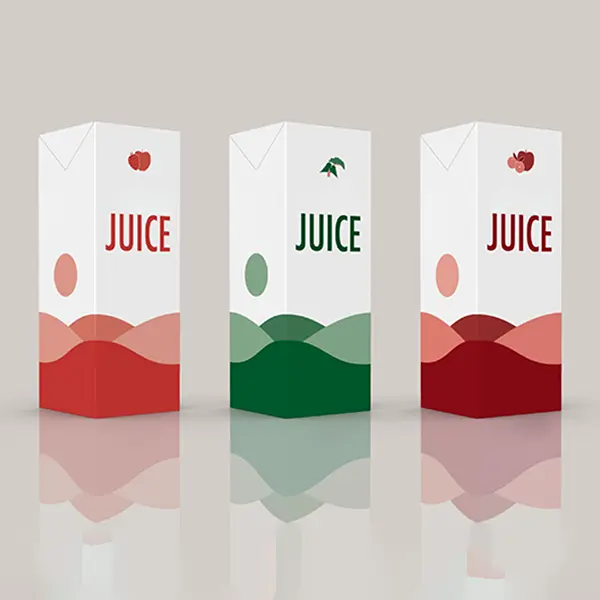 Custom printed Juice Box