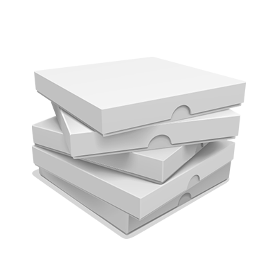 White Retail Packaging Boxes
