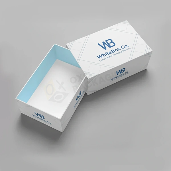 White Retail Packaging Boxes