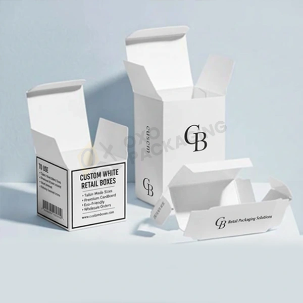 Custom White Retail Boxes