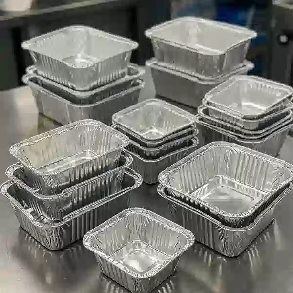 aluminium container