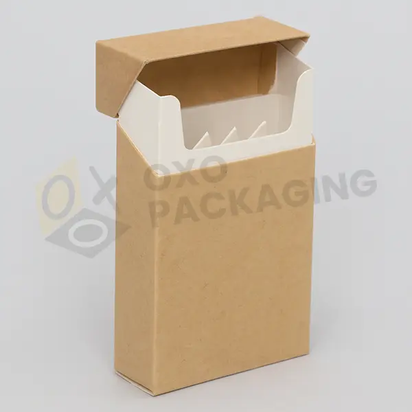 blank cigarette boxes