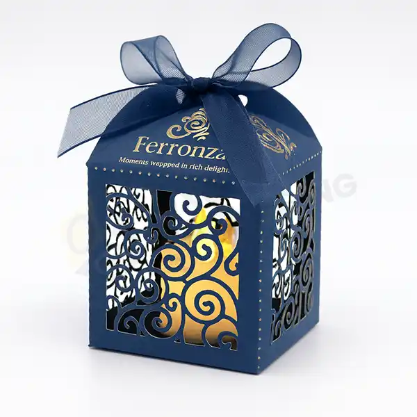 blue favour boxes