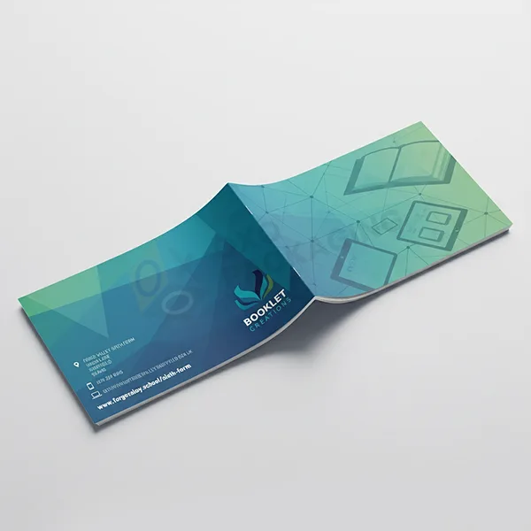 booklets with logo