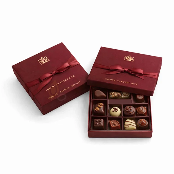 branded chocolate gift boxes design