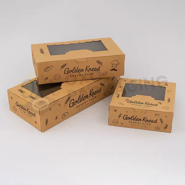 Brown Bakery Boxes