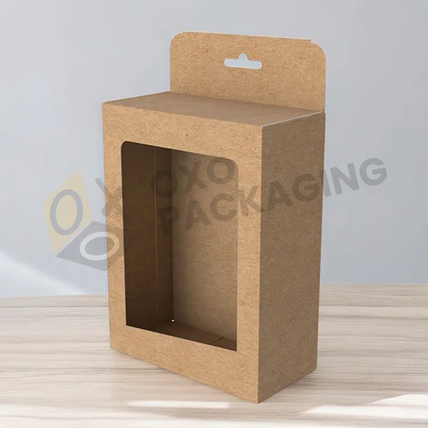 Custom Brown Die Cut Packaging Boxes