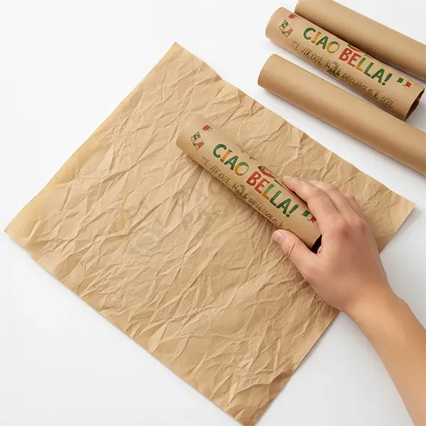 brown parchment paper design
