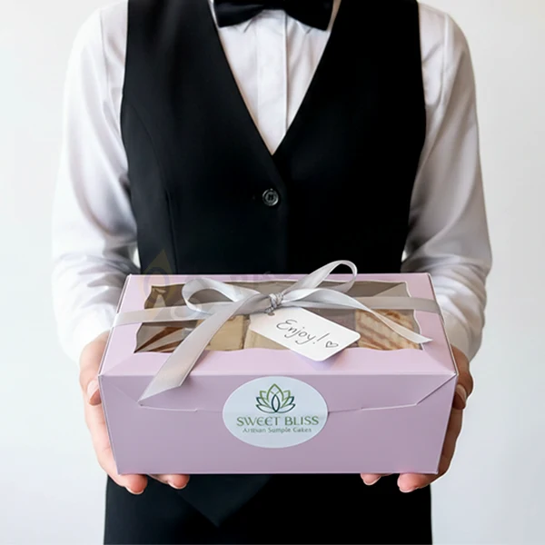 cake sample boxes wholesale