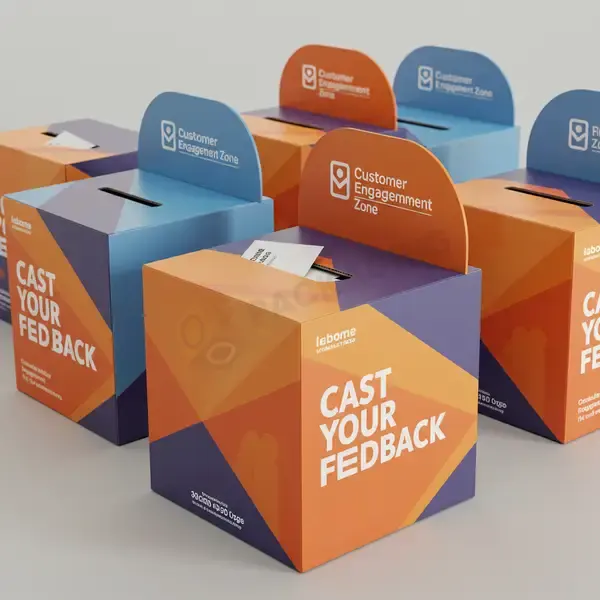 cardboard ballot box