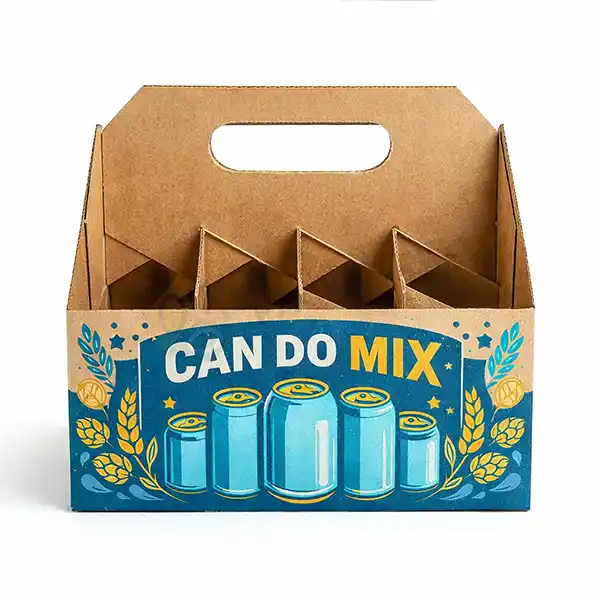 cardboard can carriers design