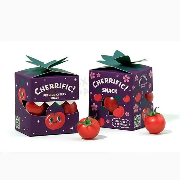 cherry packaging boxes
