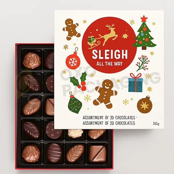 chocolate box christmas gift
