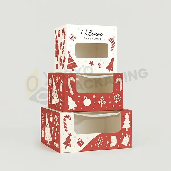 christmas bakery boxes wholesale