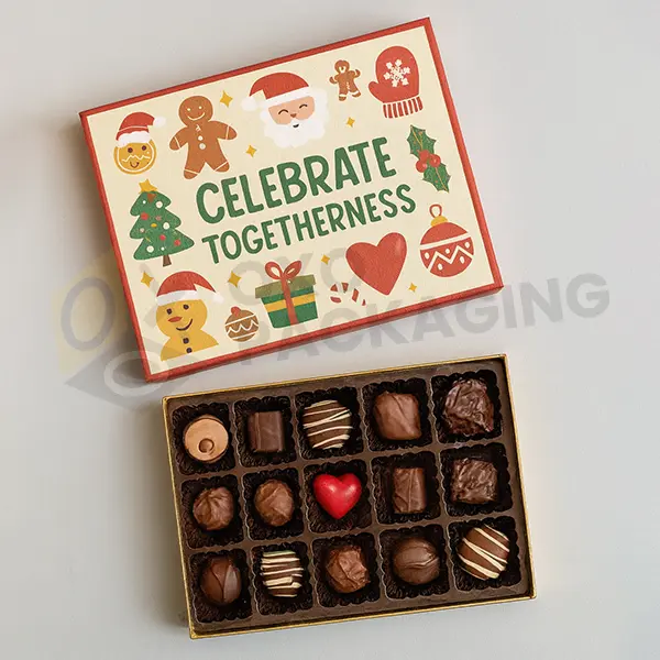 christmas chocolate gift boxes in bulk