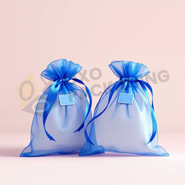 christmas organza gift bags