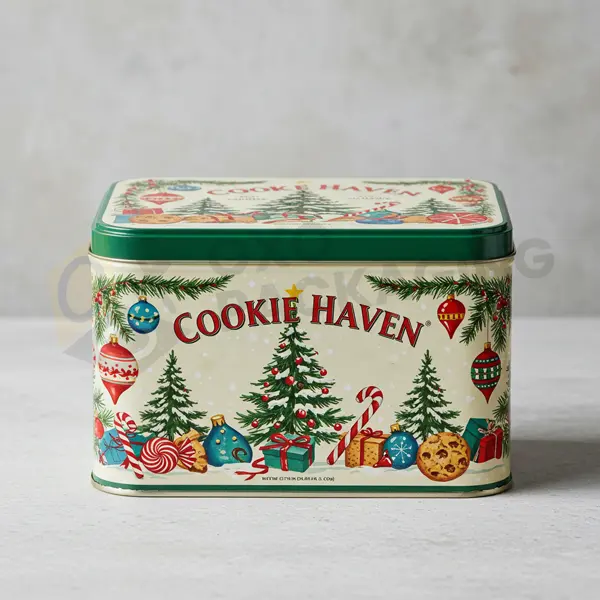 christmas tin cans for cookies