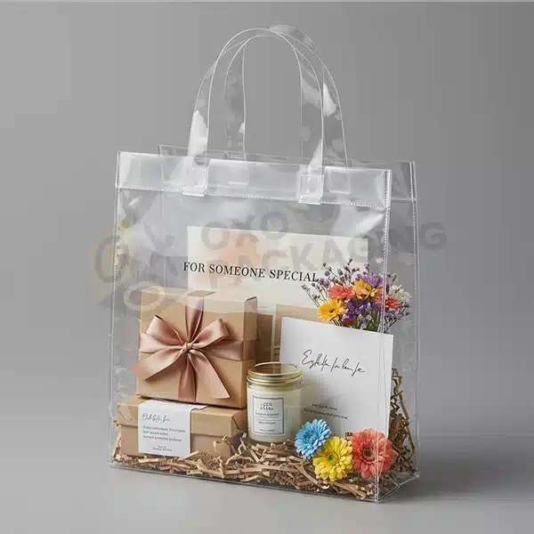 clear cellophane gift bags