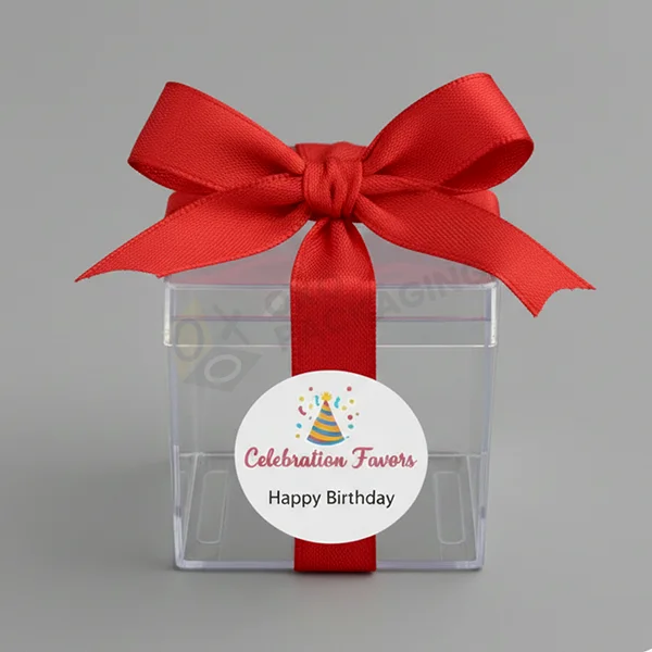 clear favor boxes