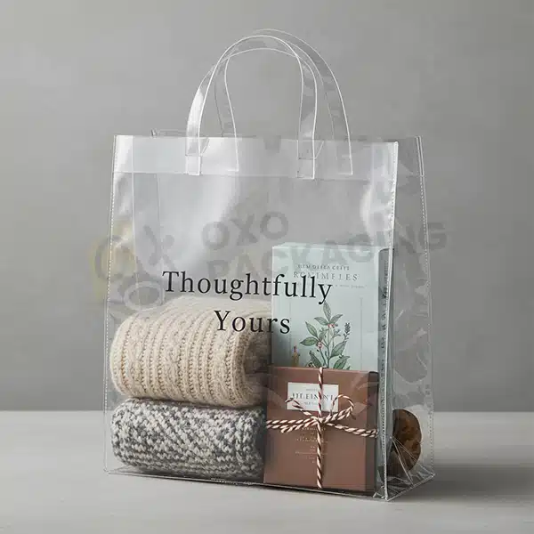 clear gift bags