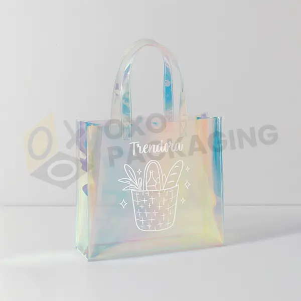 clear pvc gift bags