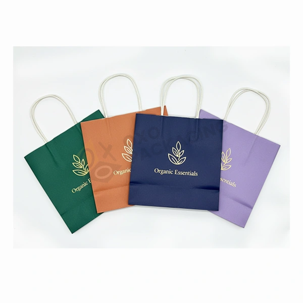 coloured paper bags wholesale