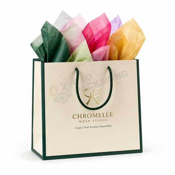 coloured tissue paper ideas