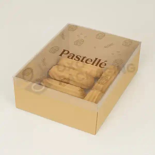 cookie boxes with clear lids