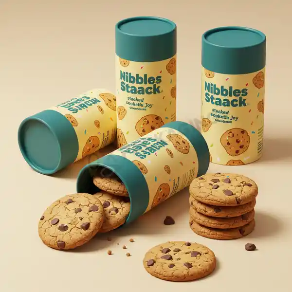 cookies tube packaging