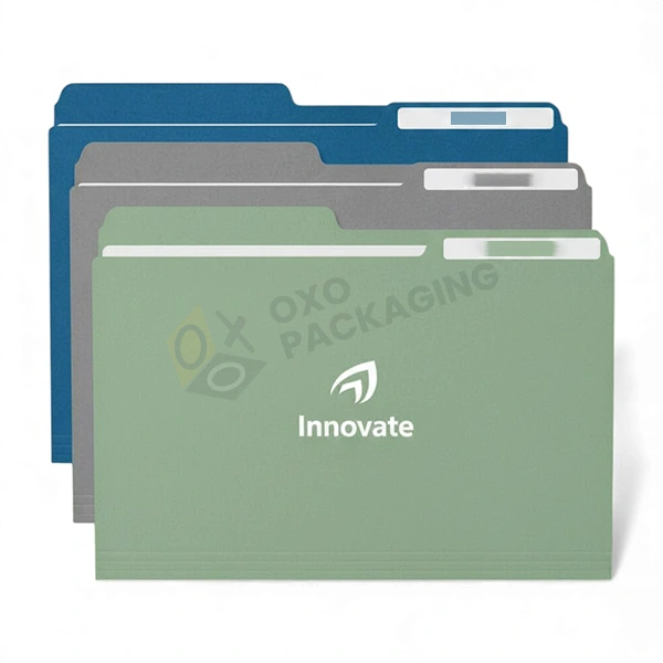 corner cut folders design