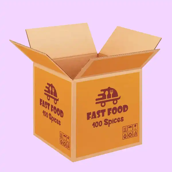 Custom Corrugated Logo Shipping Packaging Boxes