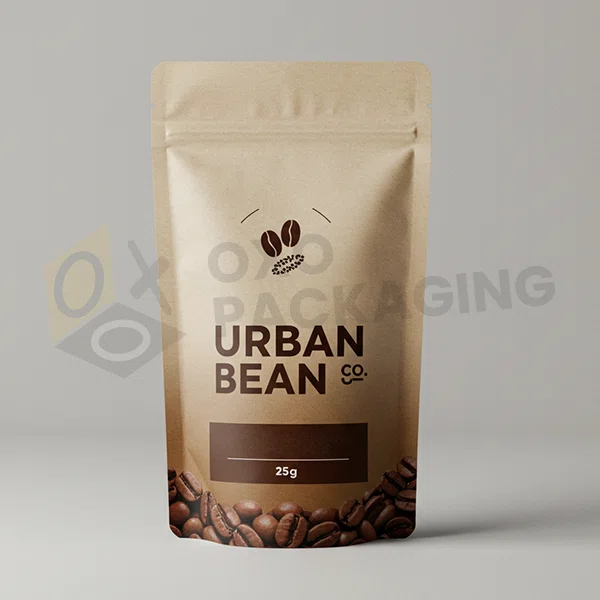 custom 25g coffee pouch