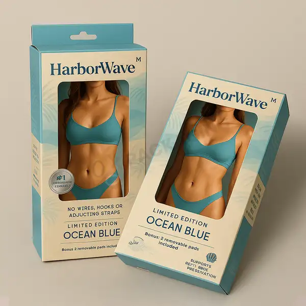 custom bikini packaging