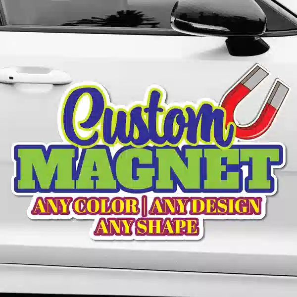 Custom Car bumper Magnets