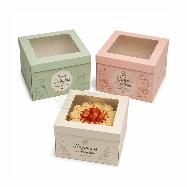 custom cardboard cake boxes