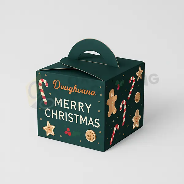 custom christmas bakery boxes printed