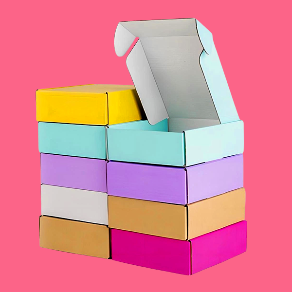 Custom Printed Corrugated Mailer Packaging Boxes