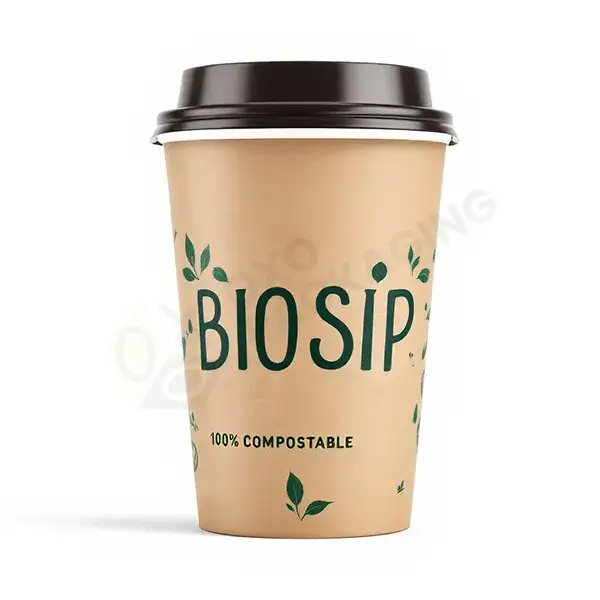 Custom Compostable Coffee Cups