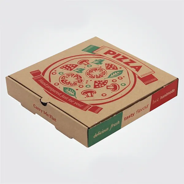 Custom Printed Disposable Pizza Packaging Boxes