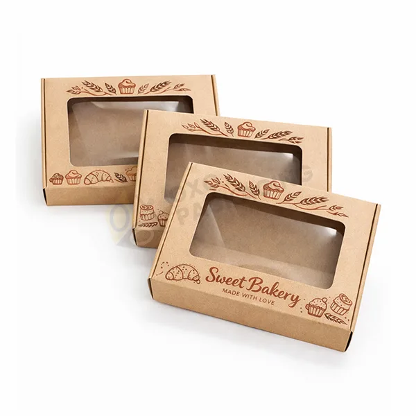 custom disposable window boxes design