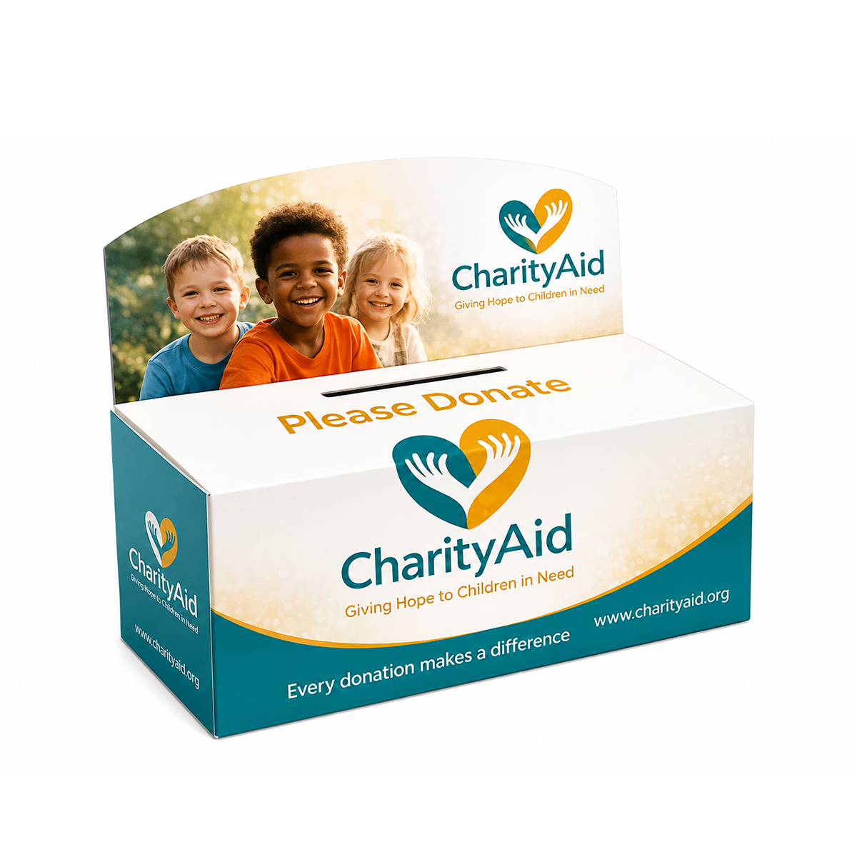 custom donation box