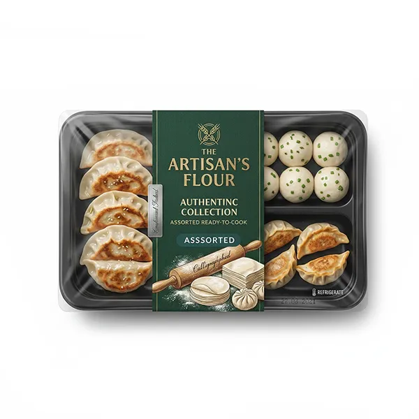 custom dumpling packaging