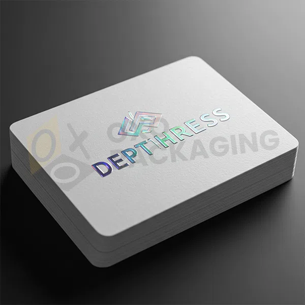 custom embossed business cards
