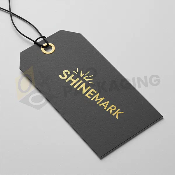 Custom Printed Foil Hang Tags