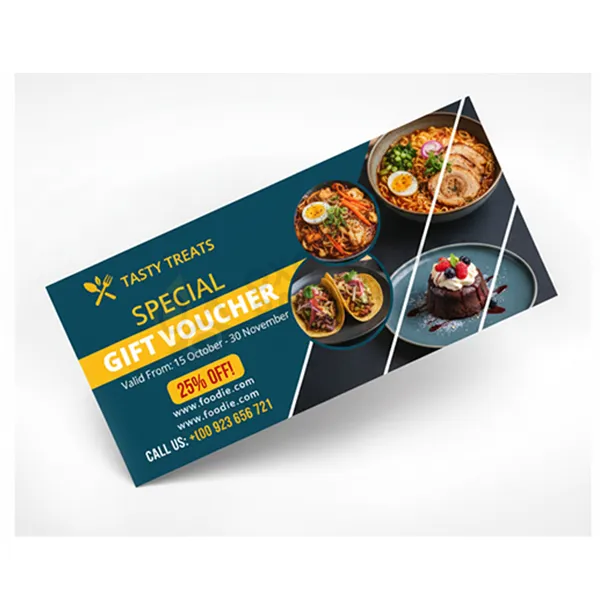 custom food vouchers