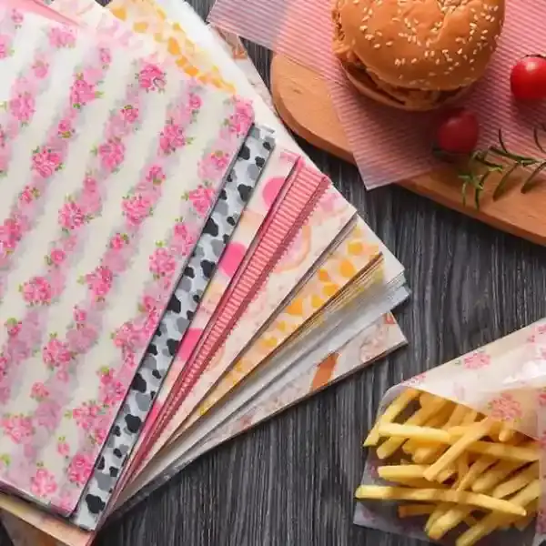 custom food wrapping paper